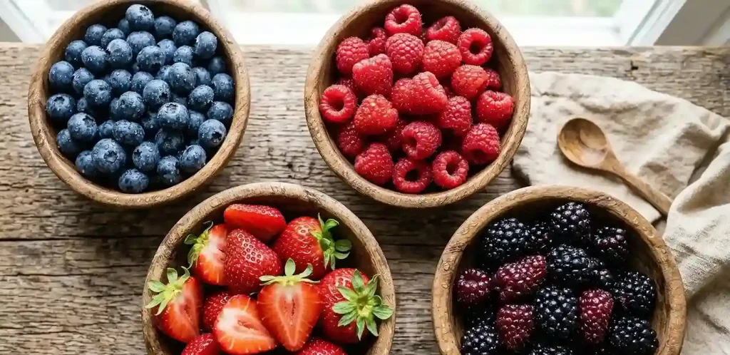 Frutos rojos antiiflamatorios