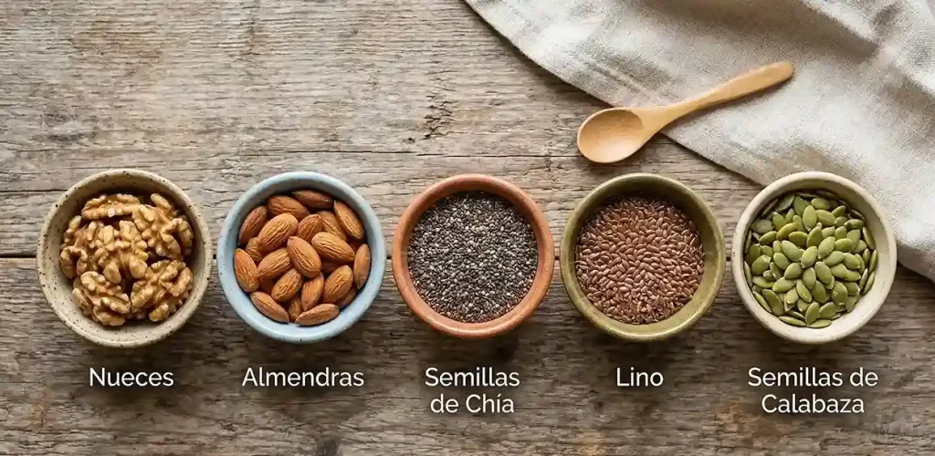 Mejores Semillas antiinflamatorias infografia