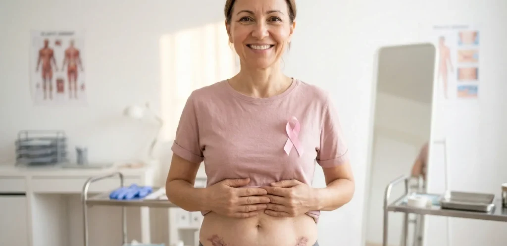 Mujer recuperada cancer de mama